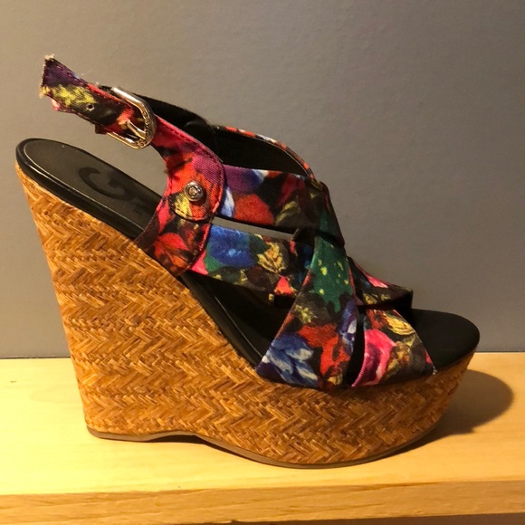 Guess wedge sandals - Picture 2 of 7